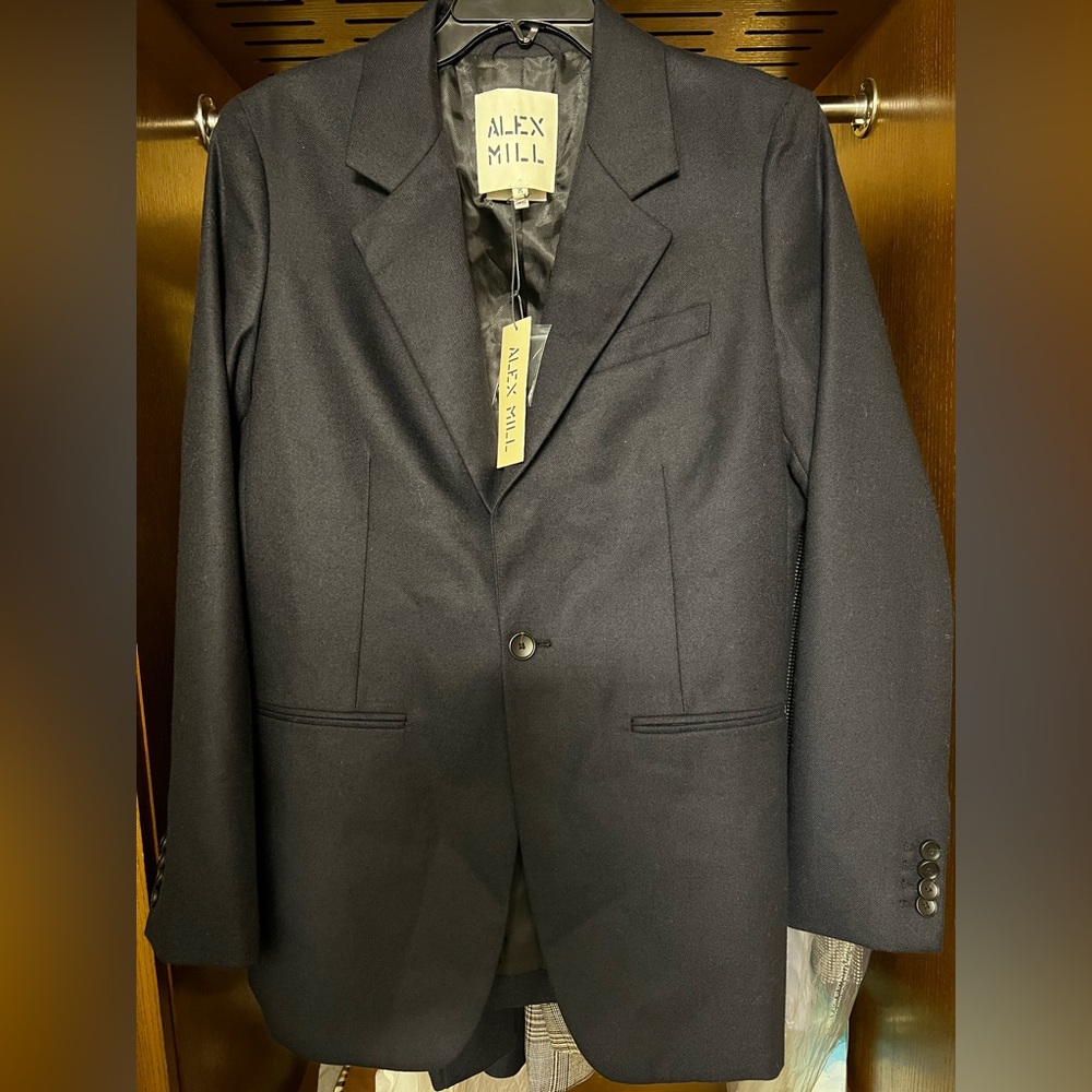 Madewell Dark Navy Blazer
